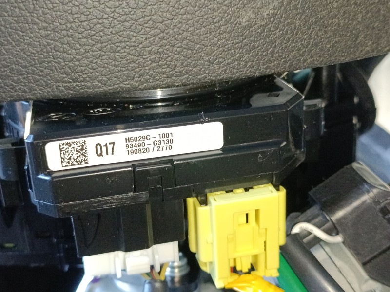 Recambio de anillo airbag para hyundai i30 (pde, pd, pden) 1.0 t-gdi referencia OEM IAM   