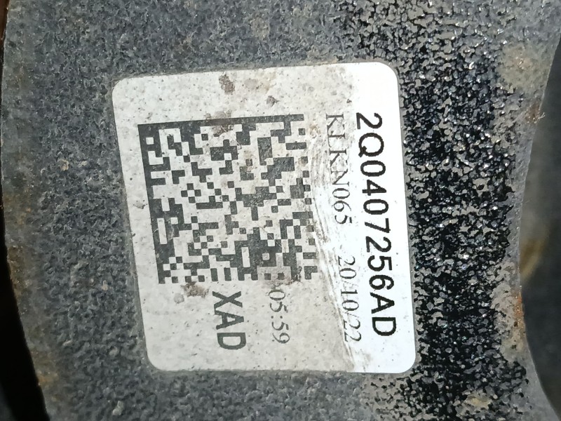 Recambio de mangueta delantera derecha para volkswagen t-cross (c11, d31) 1.0 tsi referencia OEM IAM 2Q0407256AD  