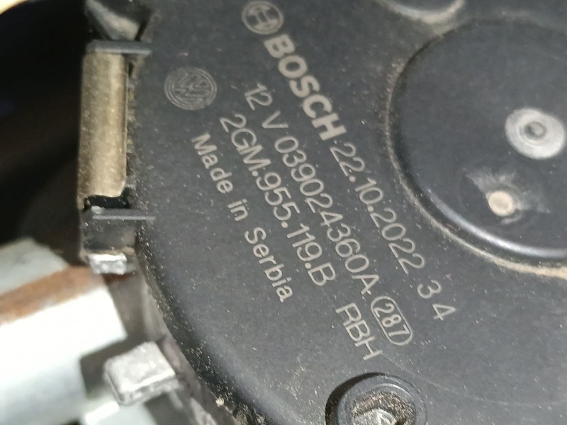 Recambio de motor limpia delantero para volkswagen t-cross (c11, d31) 1.0 tsi referencia OEM IAM   