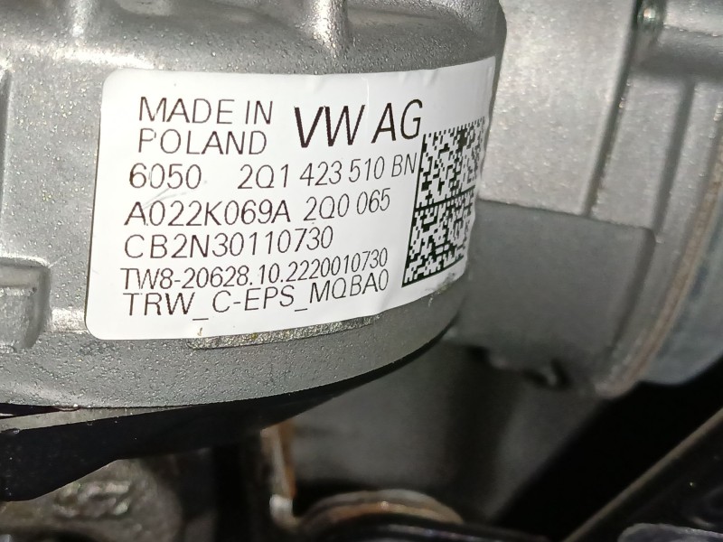 Recambio de columna direccion para volkswagen t-cross (c11, d31) 1.0 tsi referencia OEM IAM 2Q1423510BN  