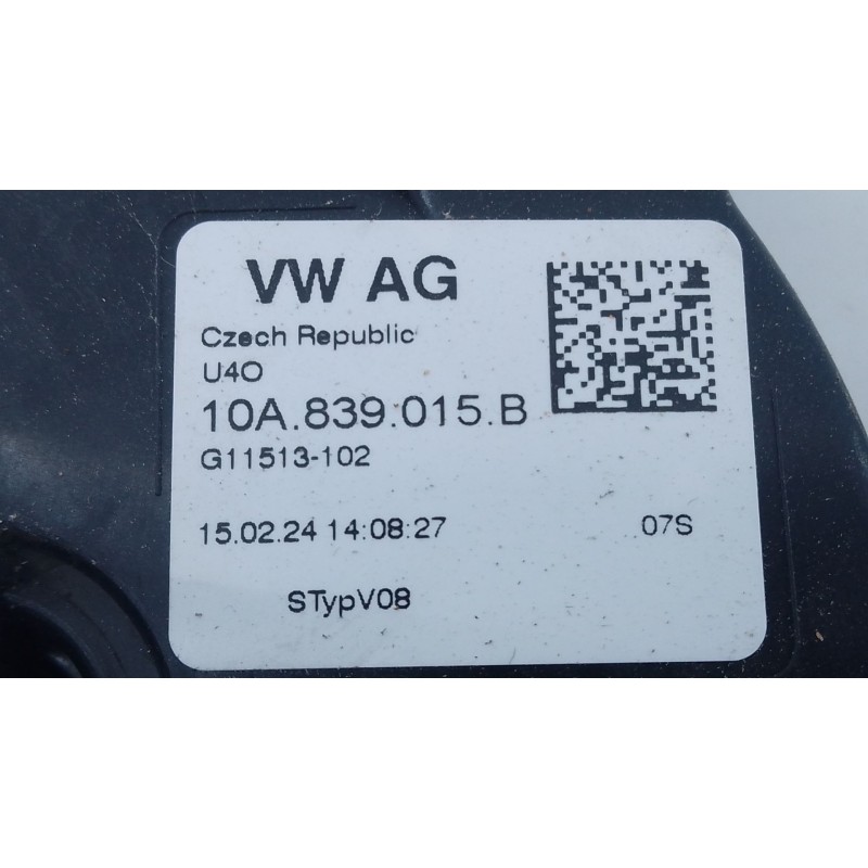 Recambio de cerradura puerta trasera izquierda para volkswagen taigo (cs1) 1.0 tsi referencia OEM IAM 10A839015B  