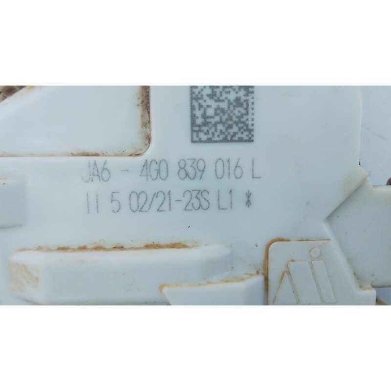Recambio de cerradura puerta trasera derecha para audi q2 (gab, gag) 30 tfsi referencia OEM IAM   