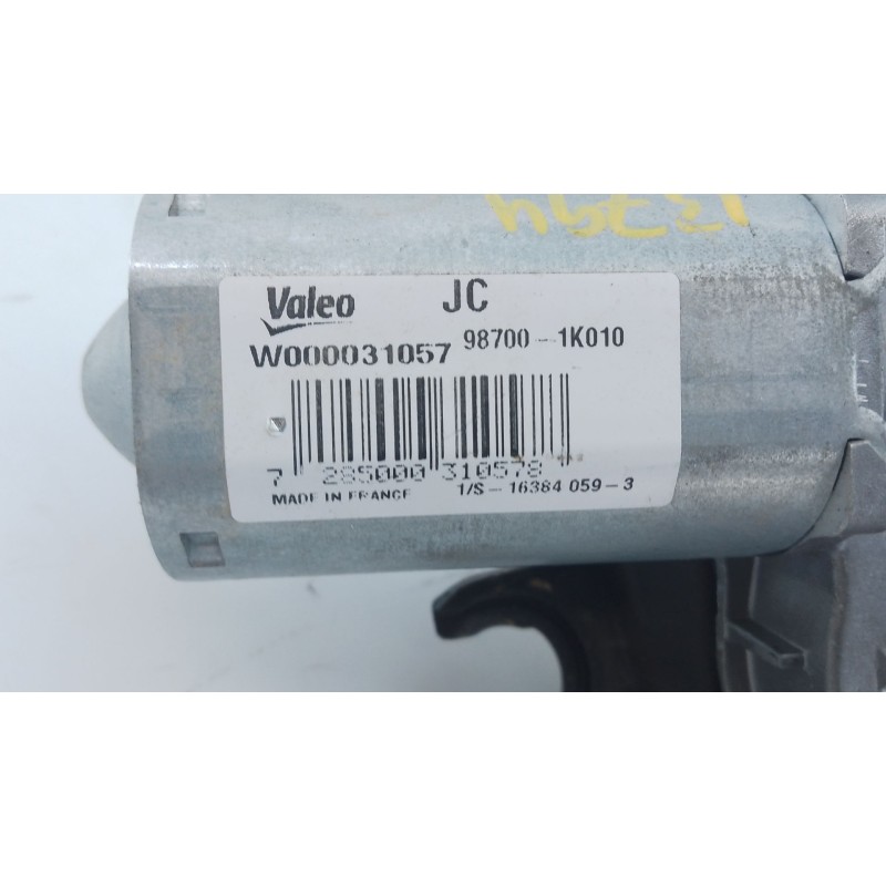 Recambio de motor limpia trasero para hyundai ix20 (jc) 1.4 crdi referencia OEM IAM 987001K010  