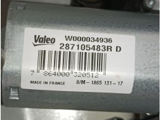 Recambio de motor limpia trasero para renault captur i (j5_, h5_) 0.9 tce 90 referencia OEM IAM 287105483R   2