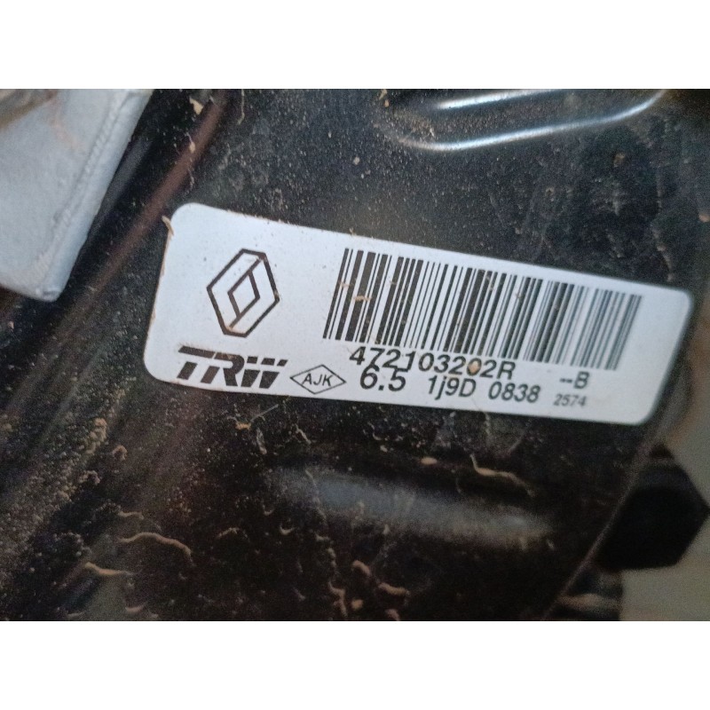 Recambio de servofreno para renault captur i (j5_, h5_) 0.9 tce 90 referencia OEM IAM 472103202R  