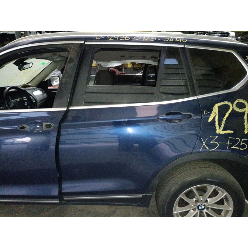 Recambio de puerta trasera izquierda para bmw x3 (f25) xdrive 20 d referencia OEM IAM   