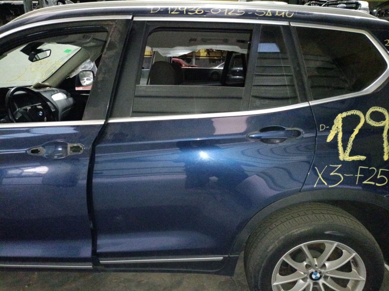 Recambio de puerta trasera izquierda para bmw x3 (f25) xdrive 20 d referencia OEM IAM   