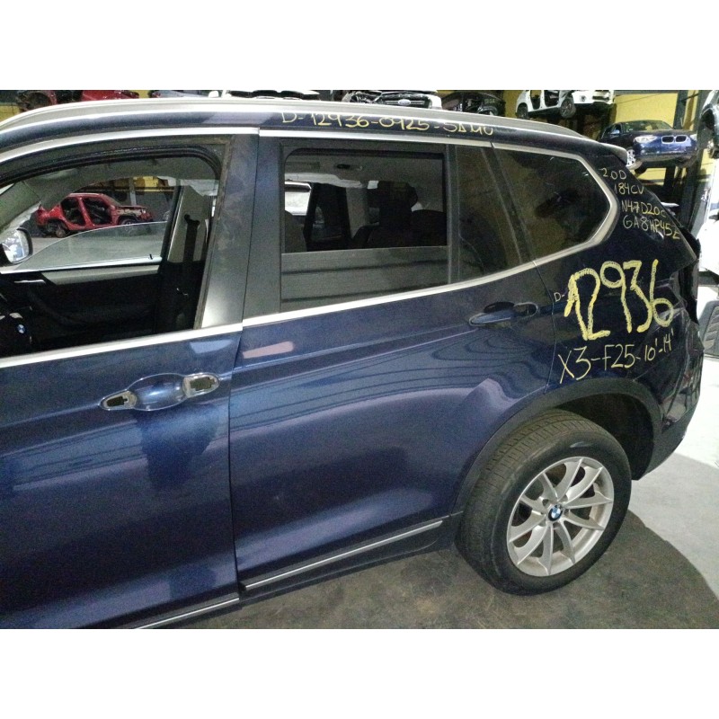 Recambio de puerta trasera izquierda para bmw x3 (f25) xdrive 20 d referencia OEM IAM   