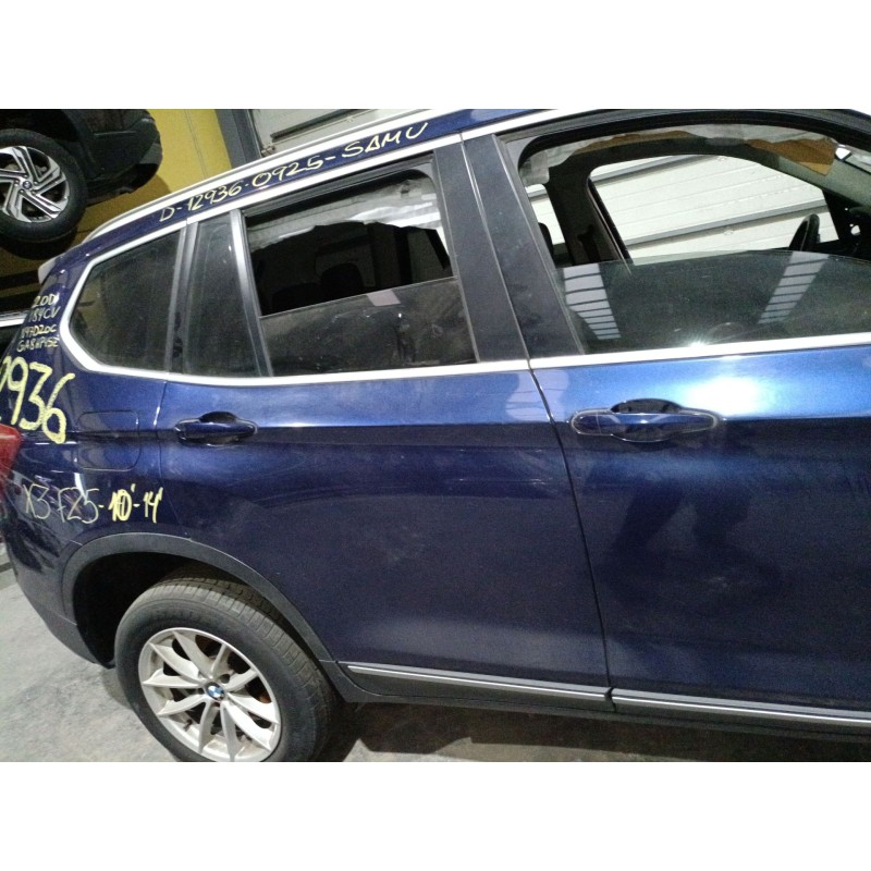 Recambio de puerta trasera derecha para bmw x3 (f25) xdrive 20 d referencia OEM IAM   