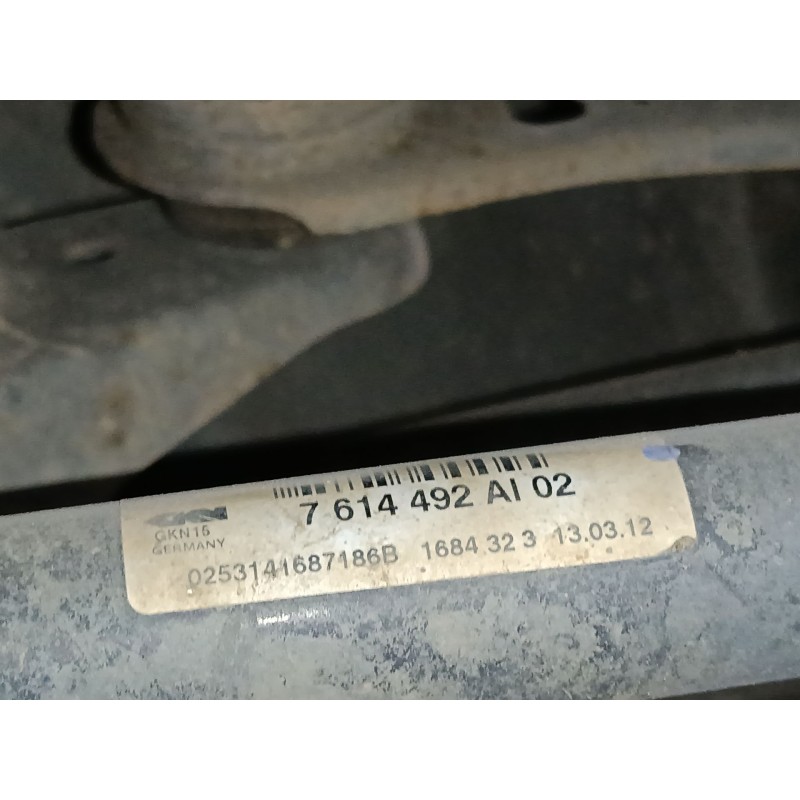 Recambio de transmision trasera derecha para bmw x3 (f25) xdrive 20 d referencia OEM IAM   