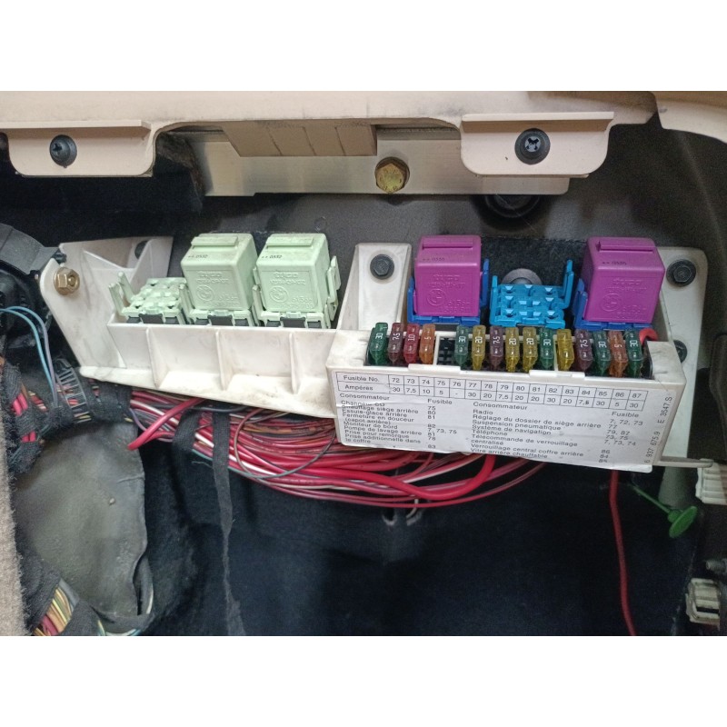 Recambio de caja reles / fusibles para bmw x5 (e53) 3.0 d referencia OEM IAM   