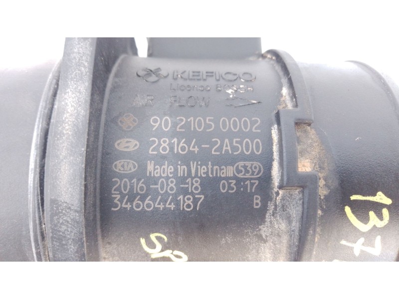 Recambio de caudalimetro para kia sportage iv (ql, qle) 1.7 crdi referencia OEM IAM 9021050002 281642A500 