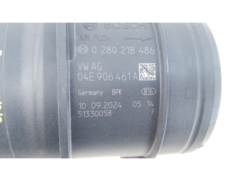 Recambio de caudalimetro para volkswagen crafter caja/chasis (sz_) 2.0 tdi rwd referencia OEM IAM 04E906461A 0280218486 