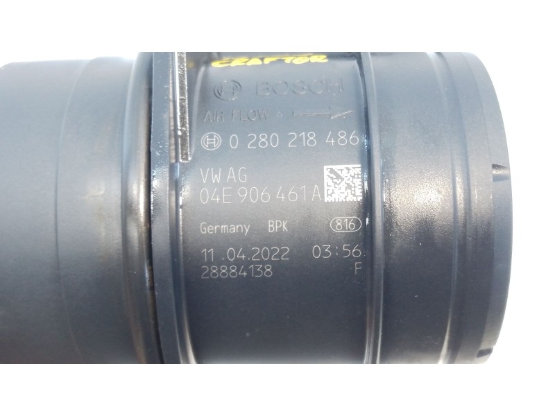 Recambio de caudalimetro para volkswagen crafter furgoneta (sy_, sx_) 2.0 tdi rwd referencia OEM IAM 04E906461A 0280218486 