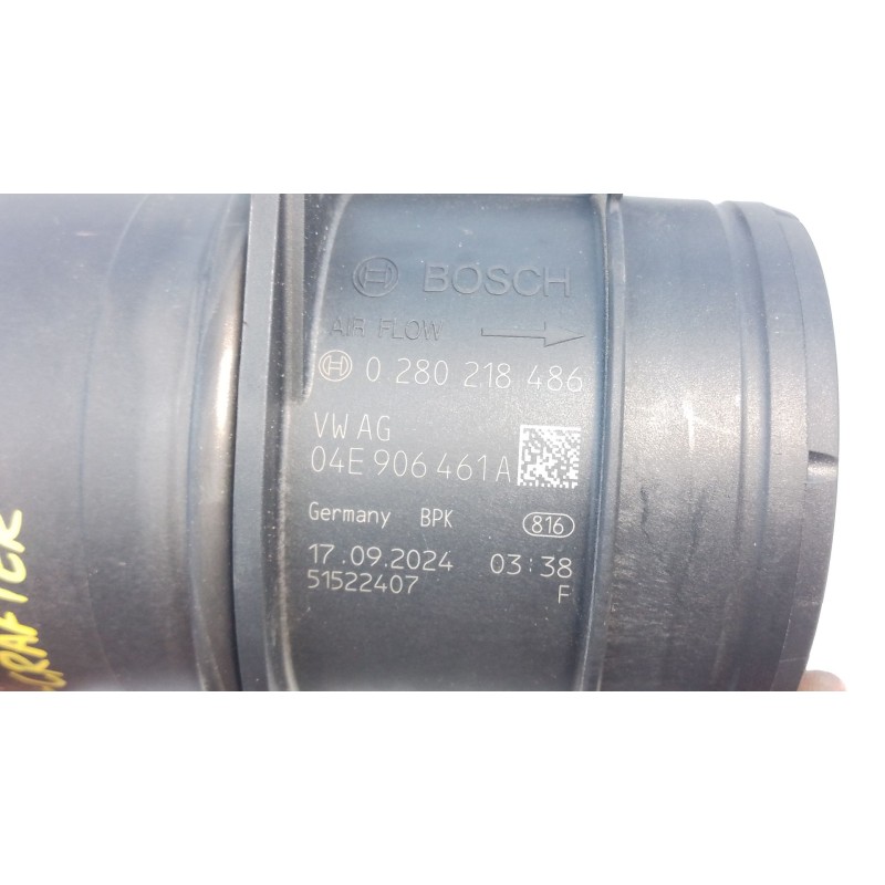Recambio de caudalimetro para volkswagen crafter caja/chasis (sz_) 2.0 tdi rwd referencia OEM IAM 04E906461A 0280218486 