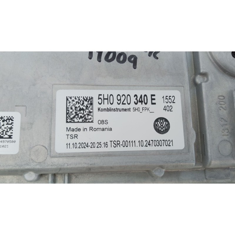 Recambio de cuadro instrumentos para volkswagen crafter furgoneta (sy_, sx_) 2.0 tdi referencia OEM IAM 5H0920340E  