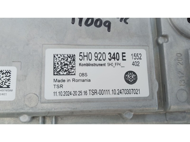 Recambio de cuadro instrumentos para volkswagen crafter furgoneta (sy_, sx_) 2.0 tdi referencia OEM IAM 5H0920340E  