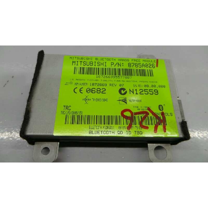 Recambio de modulo electronico para mitsubishi asx (ga0w) motion 2wd referencia OEM IAM 8785A026  