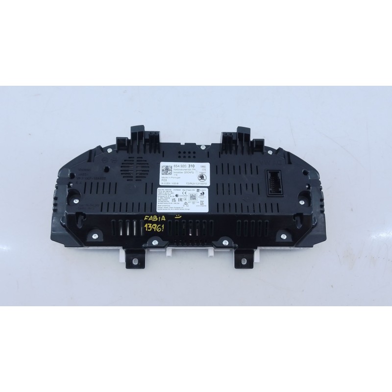 Recambio de cuadro instrumentos para skoda fabia iv (pj3) 1.0 mpi referencia OEM IAM 654920310  