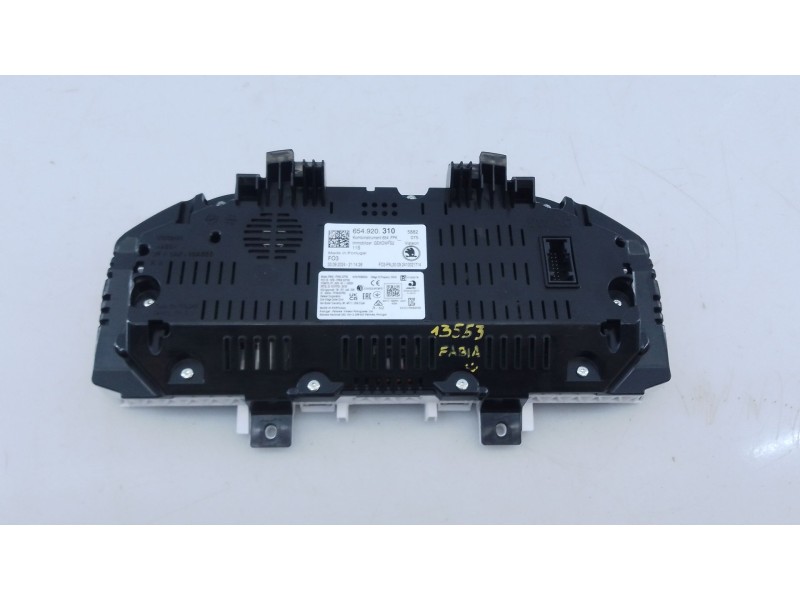 Recambio de cuadro instrumentos para skoda fabia iv (pj3) 1.0 tsi referencia OEM IAM 654920310  