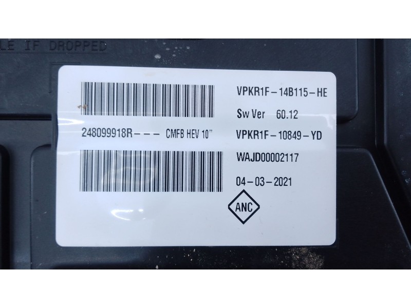 Recambio de cuadro instrumentos para renault arkana i (lcm_, ldn_) 1.6 e-tech 145 (ldmu) referencia OEM IAM 248099918R  
