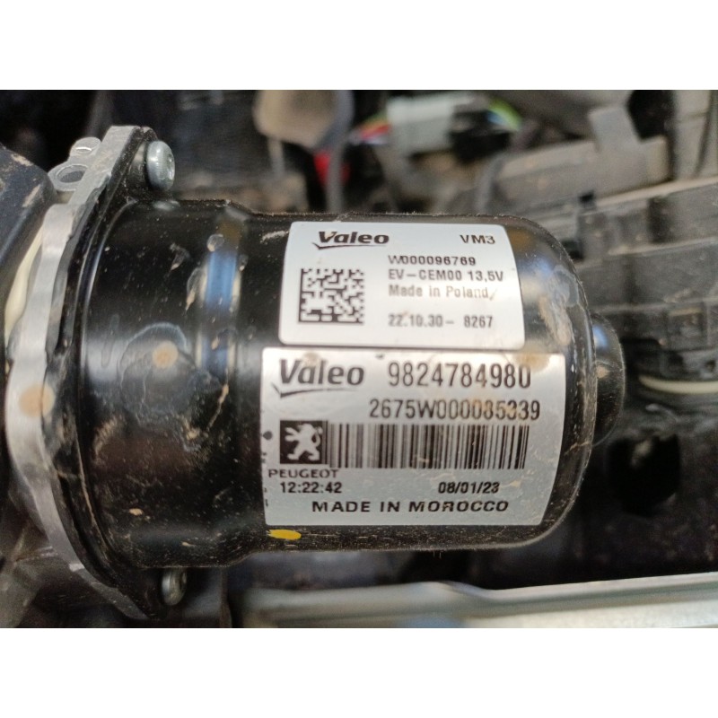 Recambio de motor limpia delantero para peugeot 2008 ii (ud_, us_, uy_, uj_, ur_, uc_) 1.2 puretech 130 referencia OEM IAM 98247