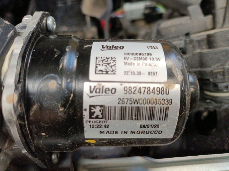 Recambio de motor limpia delantero para peugeot 2008 ii (ud_, us_, uy_, uj_, ur_, uc_) 1.2 puretech 130 referencia OEM IAM 98247