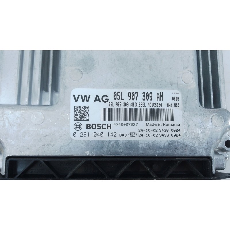Recambio de centralita motor uce para volkswagen crafter furgoneta (sy_, sx_) 2.0 tdi referencia OEM IAM 05L907309AH 0281040142 