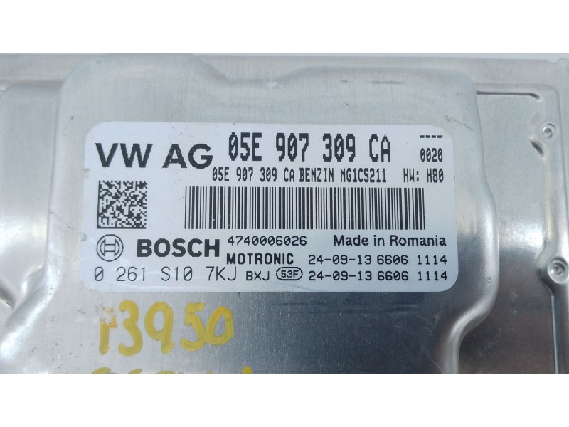 Recambio de centralita motor uce para skoda octavia nx3 referencia OEM IAM 05E907308CA 0261S107KJ 