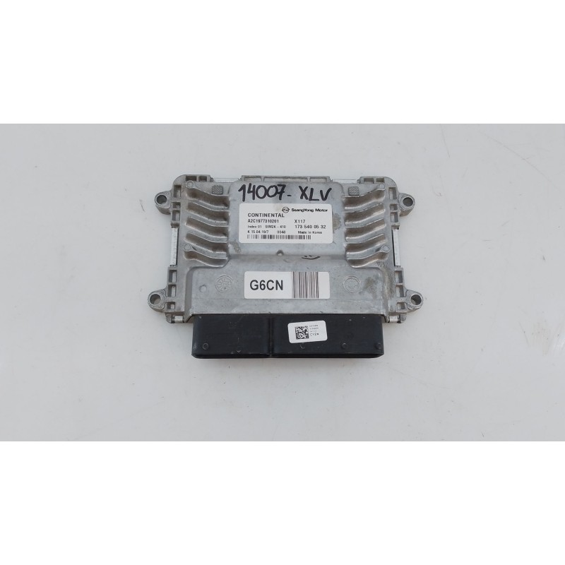 Recambio de centralita motor uce para ssangyong xlv suv 1.6 gpl referencia OEM IAM 1735400532 A2C1977310201 