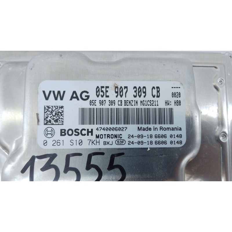 Recambio de centralita motor uce para skoda karoq (nu7, nd7) 1.5 tsi referencia OEM IAM 05E907309CB 0261S107KH 
