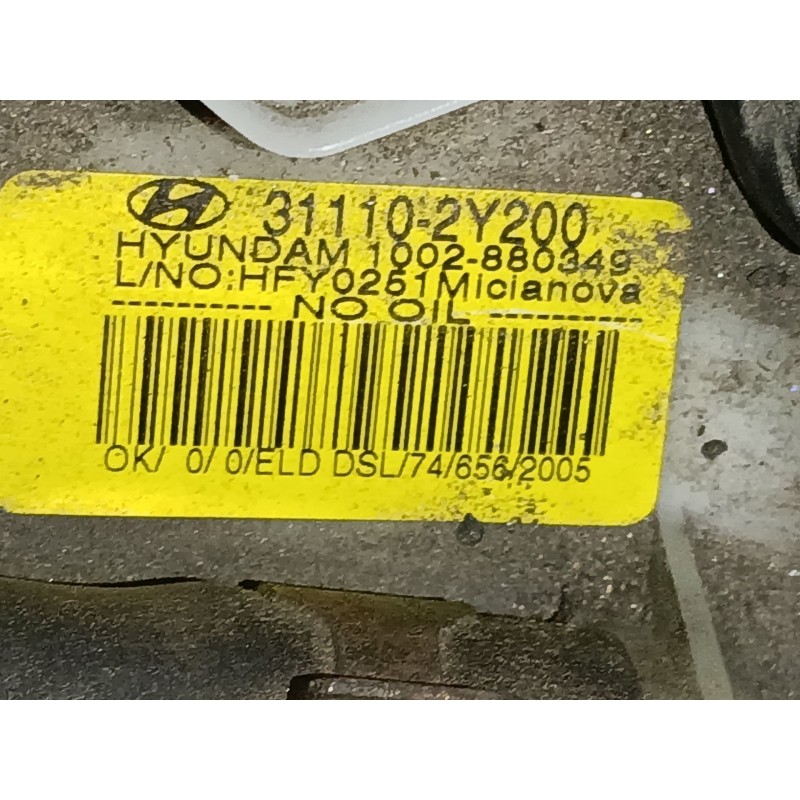 Recambio de aforador para hyundai ix35 (lm, el, elh) 1.7 crdi referencia OEM IAM 311102Y200  