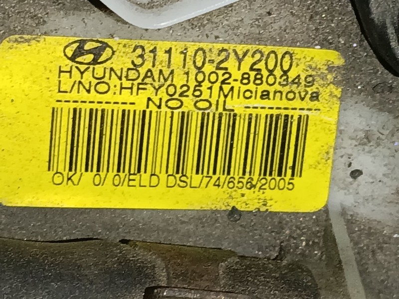 Recambio de aforador para hyundai ix35 (lm, el, elh) 1.7 crdi referencia OEM IAM 311102Y200  