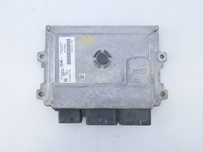 Recambio de centralita motor uce para citroën c4 cactus 1.2 vti 82 referencia OEM IAM 9811545080 9800913080 
