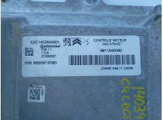 Recambio de centralita motor uce para citroën c4 cactus 1.2 vti 82 referencia OEM IAM 9811545080 9800913080  2