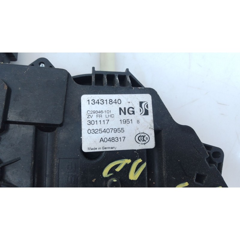 Recambio de cerradura puerta delantera derecha para opel corsa e (x15) 1.3 cdti (08, 68) referencia OEM IAM   