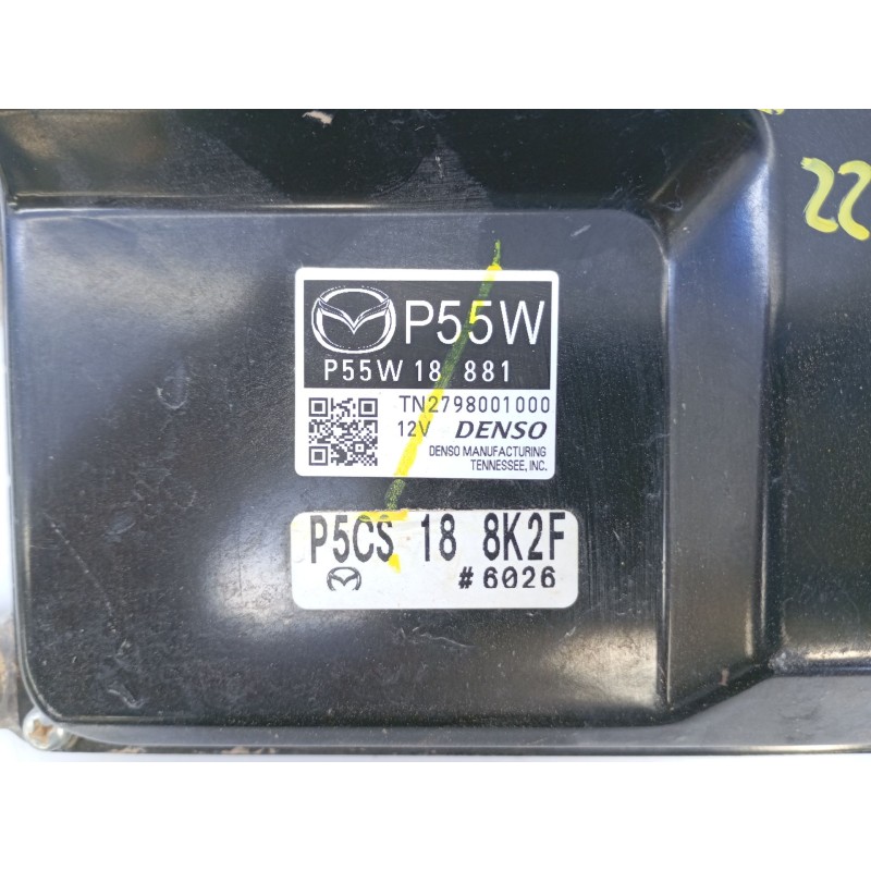 Recambio de centralita motor uce para mazda 2 hatchback (dl, dj) 1.5 skyactiv-g referencia OEM IAM P55W18881  