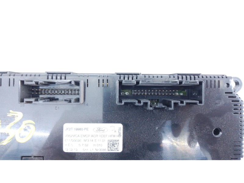 Recambio de mando climatizador para ford transit custom kasten panther referencia OEM IAM   