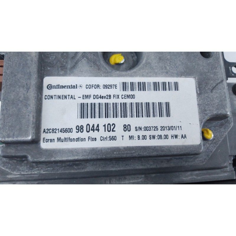 Recambio de sistema navegacion gps para citroën ds4 sport referencia OEM IAM   