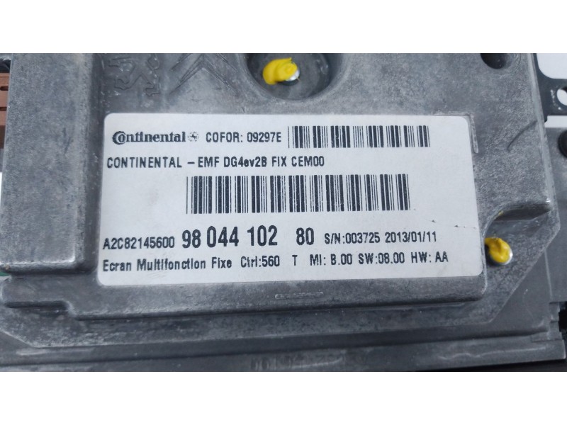 Recambio de sistema navegacion gps para citroën ds4 sport referencia OEM IAM   