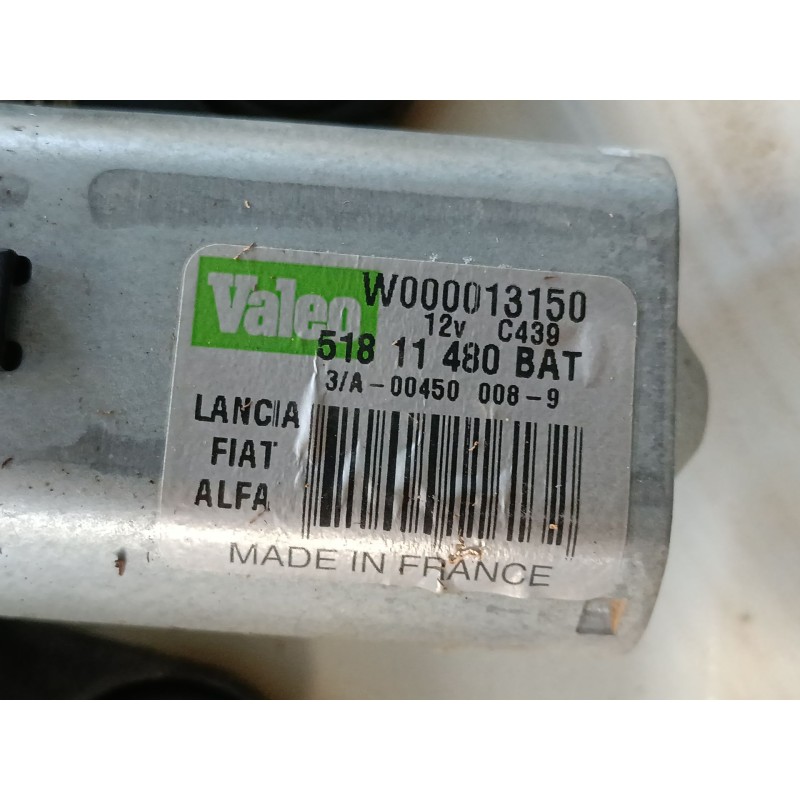 Recambio de motor limpia trasero para fiat doblo autobús (263_) 1.3 d multijet (263axu1a) referencia OEM IAM   