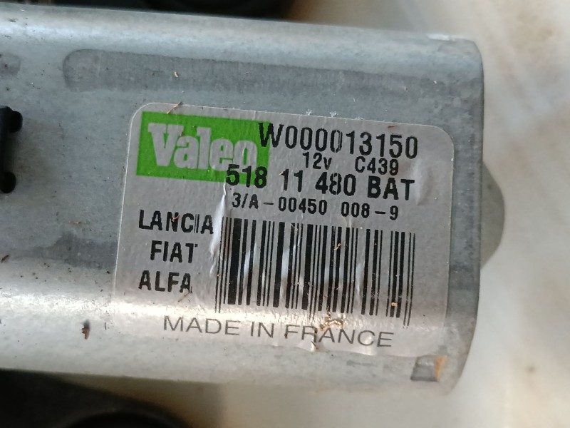 Recambio de motor limpia trasero para fiat doblo autobús (263_) 1.3 d multijet (263axu1a) referencia OEM IAM   