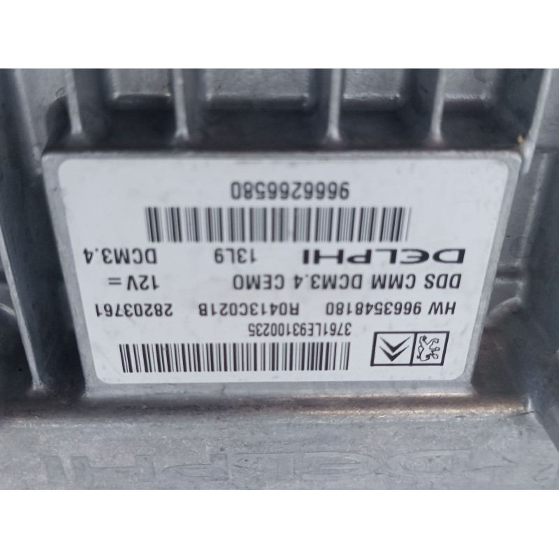 Recambio de centralita motor uce para peugeot 407 (6d_) 2.0 hdi (6drhrh) referencia OEM IAM 9663548180 9666266580 E3-B2-28-3