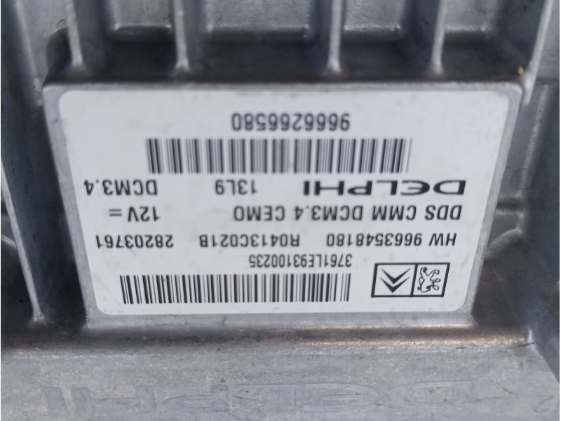 Recambio de centralita motor uce para peugeot 407 (6d_) 2.0 hdi (6drhrh) referencia OEM IAM 9663548180 9666266580 E3-B2-28-3