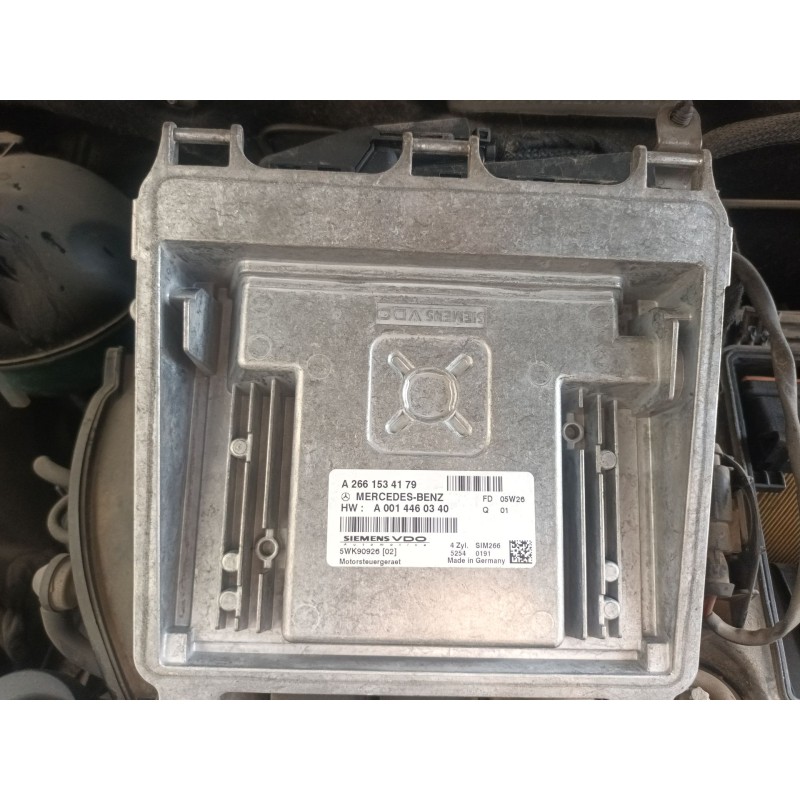 Recambio de centralita motor uce para mercedes-benz clase a (w169) a 200 cdi (169.308, 169.008) referencia OEM IAM   