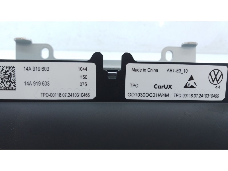 Recambio de sistema audio / radio cd para volkswagen crafter furgoneta (sy_, sx_) 2.0 tdi referencia OEM IAM   