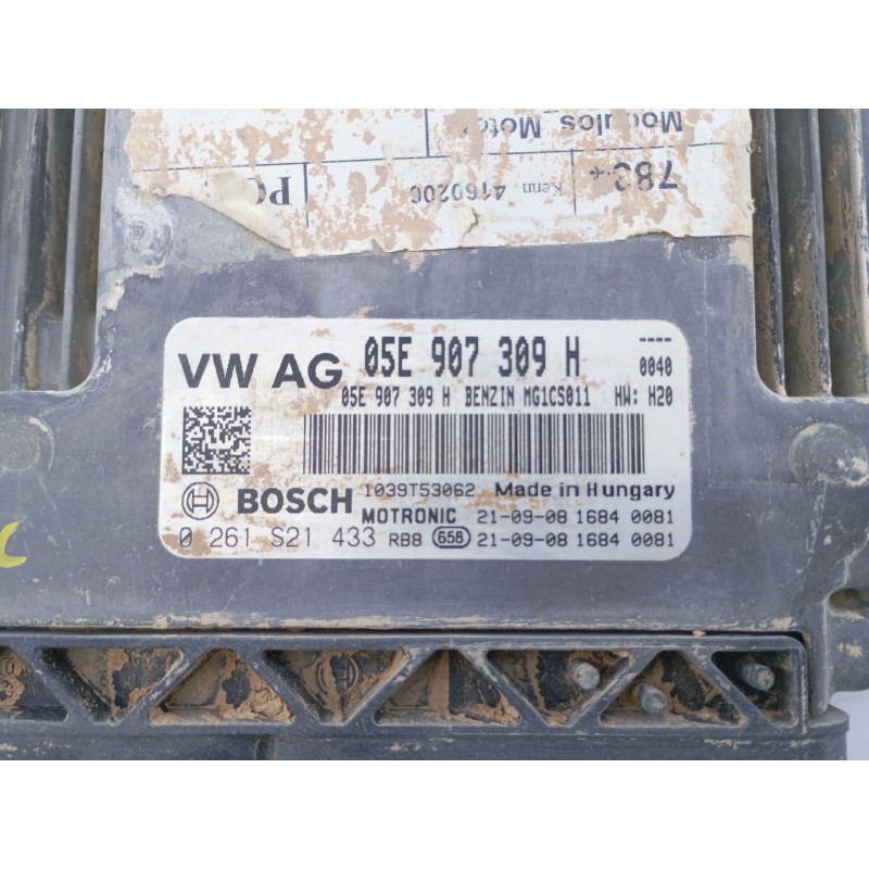 Recambio de centralita motor uce para volkswagen t-roc (a11, d11) 1.5 tsi referencia OEM IAM 05E907309H 0261S21433 