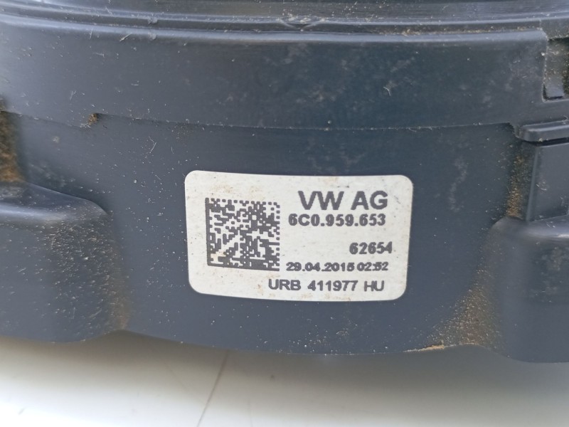 Recambio de anillo airbag para volkswagen polo (6c1) comfortline referencia OEM IAM 6C0959653  