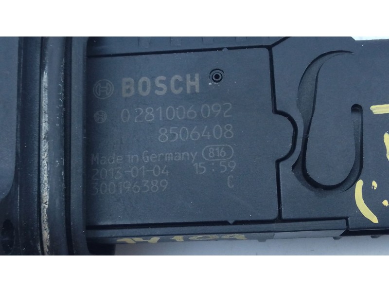 Recambio de caudalimetro para bmw 1 (f20) 118 d referencia OEM IAM 8506408 0281006092 