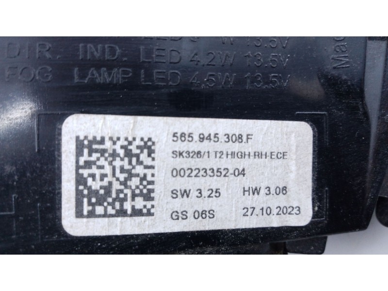 Recambio de piloto trasero derecho porton para skoda kodiaq i (ns6, ns7, nv7) 2.0 tdi referencia OEM IAM   